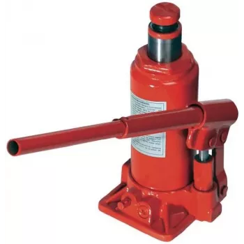 Brüder Mannesmann hidraulinis butelinis domkratas 8 t, kėlimo aukštis 200-385 mm (007-T-GS-8T)