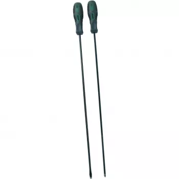 Brüder Mannesmann M11250 2 dalių atsuktuvų rinkinys | plokščiasis 6,5 mm ir Phillips PH2, chromo vanadžio plienas