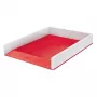 Leitz WOW Duo Colour dokumentų dėklas perlų baltos / raudonos spalvos