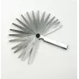 BRÜDER MANNESMANN MAN M247-20 tarpų matuoklių rinkinys, 20 plokštelių, 0,05–1,0 mm, metrinė sistema