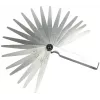 BRÜDER MANNESMANN MAN M247-20 tarpų matuoklių rinkinys, 20 plokštelių, 0,05–1,0 mm, metrinė sistema
