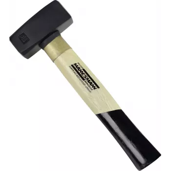 Brüder Mannesmann M 76520 skaldymo plaktukas, 1000 g, stiklo pluošto kotas, juodas/oranžinis
