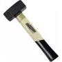Brüder Mannesmann M 76520 skaldymo plaktukas, 1000 g, stiklo pluošto kotas, juodas/oranžinis