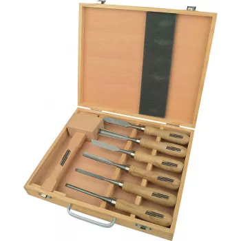 Brüder Mannesmann 7 dalių medžio drožybos rinkinys M66107