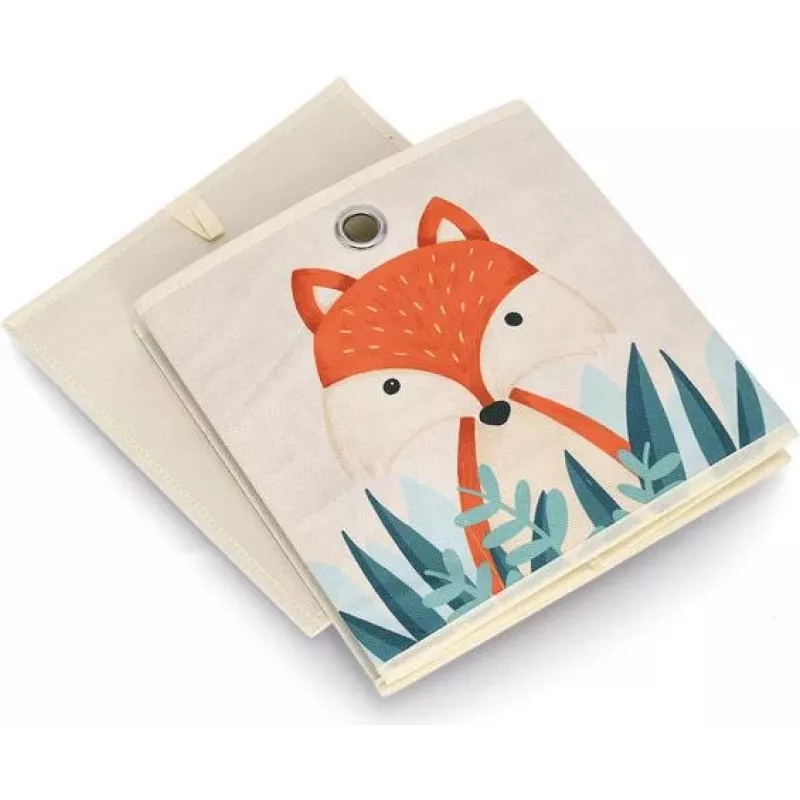 Zeller Present 14478 Žaislų laikymo krepšys, laisvai stovintis, smėlio spalvos, įvairiaspalvis