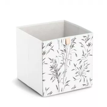 Zeller Grass White 32 x 32 x 32 cm 14536 dėžė daiktams laikyti