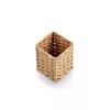 Zeller rašiklių laikiklis Paper Weave Natural 8 x 8 x 10,7 cm (15210)