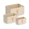 Zeller Deer laikymo dėžė Natural 35 x 25 x 18 cm 15222