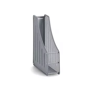 ZELLER MESHLINE sidabrinis metalinio tinklelio stovas žurnalams DIN A4/C4 17700