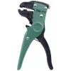 BRÜDER MANNESMANN automatinės vielos nuėmimo replės su pjaustytuvu, savaime reguliuojančios, žalios/juodos, 0,2-6,0 mm², M10980