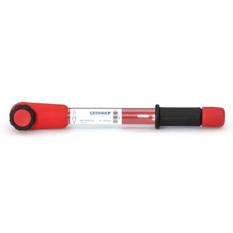 Gedore VDE 4508-05 3079066 izoliuotas veržliarakčio dinamometras 1/2 inch 10-50 Nm