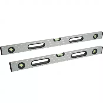 BRÜDER MANNESMANN 600 mm gulsčiukas, 3 akutės, aliuminis 80860