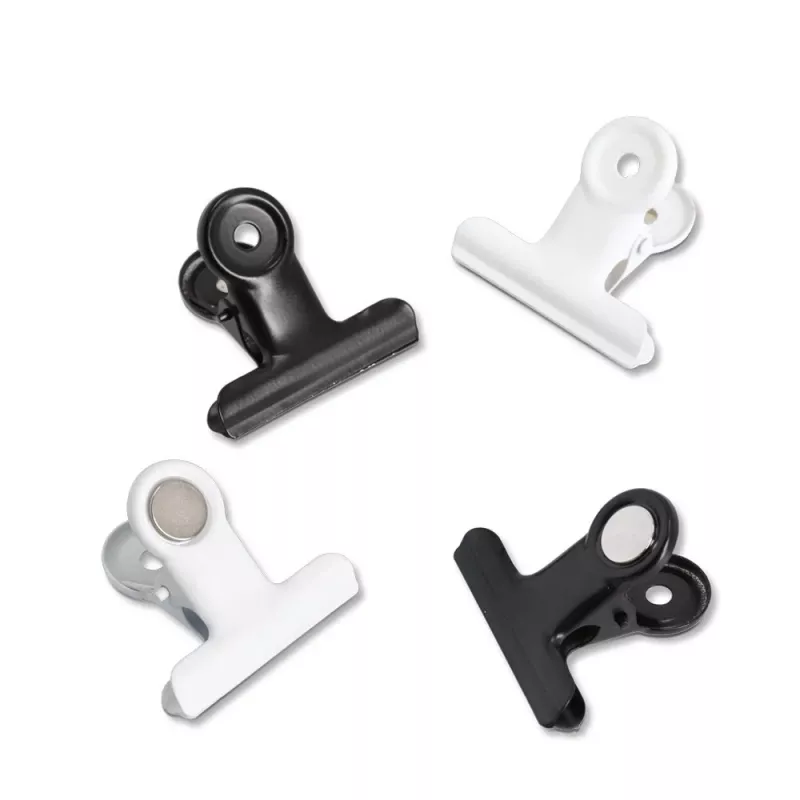 Zeller magnetiniai spaustukai juodi metaliniai 4,0 x 1 rinkinys (11264)