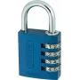 ABUS 488078 kieto žalvario spynos su grūdintu plieniniu lanku, 45 mm korpusas, skirtingi raktai, 2 raktai ABVS48807