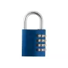 ABUS 488078 kieto žalvario spynos su grūdintu plieniniu lanku, 45 mm korpusas, skirtingi raktai, 2 raktai ABVS48807