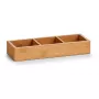Zeller Organizacinė dėžutė Natural 28 x 10,2 x 4,5 cm (13335)
