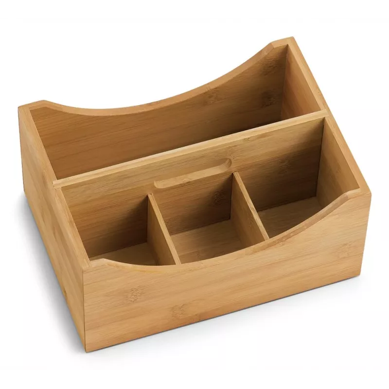 Zeller dėžutė daiktams Natural 25 x 18 x 12 cm bambukinė 13336