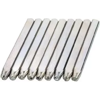 Brüder Mannesmann 9 dalių skaičių štampų rinkinys 3 mm (243-Z-3MM)