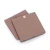Zeller Mocca kubo formos daiktų dėžė 32 x 32 x 32 cm su dangčiu ir rankena 14541
