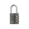 ABUS 466229 kieto žalvario spynos su grūdintu lanku, 30 mm, skirtingi raktai, 2 raktai