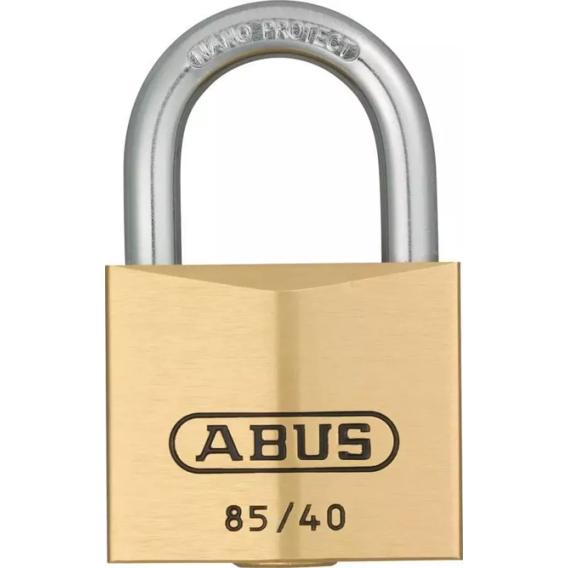 ABUS 85/60 žalvarinė spyna 60 mm su 2 rakteliais 806322