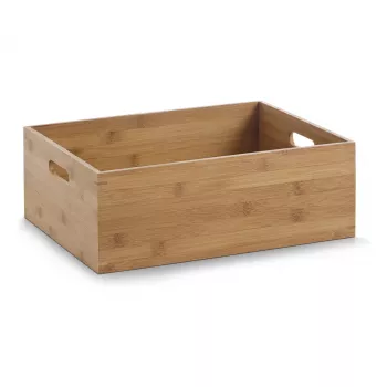 Zeller daiktų dėžė Natural 40 x 30 x 14 cm bambukinė 13341
