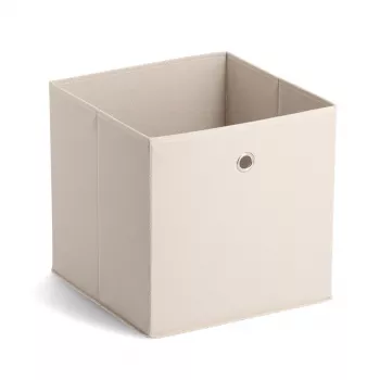 ZELLER neaustinės medžiagos dėžė beige 27L sulankstoma kubas 14111