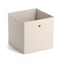 ZELLER neaustinės medžiagos dėžė beige 27L sulankstoma kubas 14111