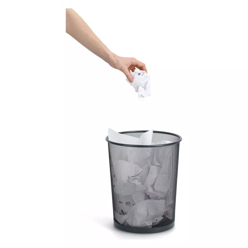 Zeller Meshline šiukšliadėžė 17,5 l antracito spalvos (17741)