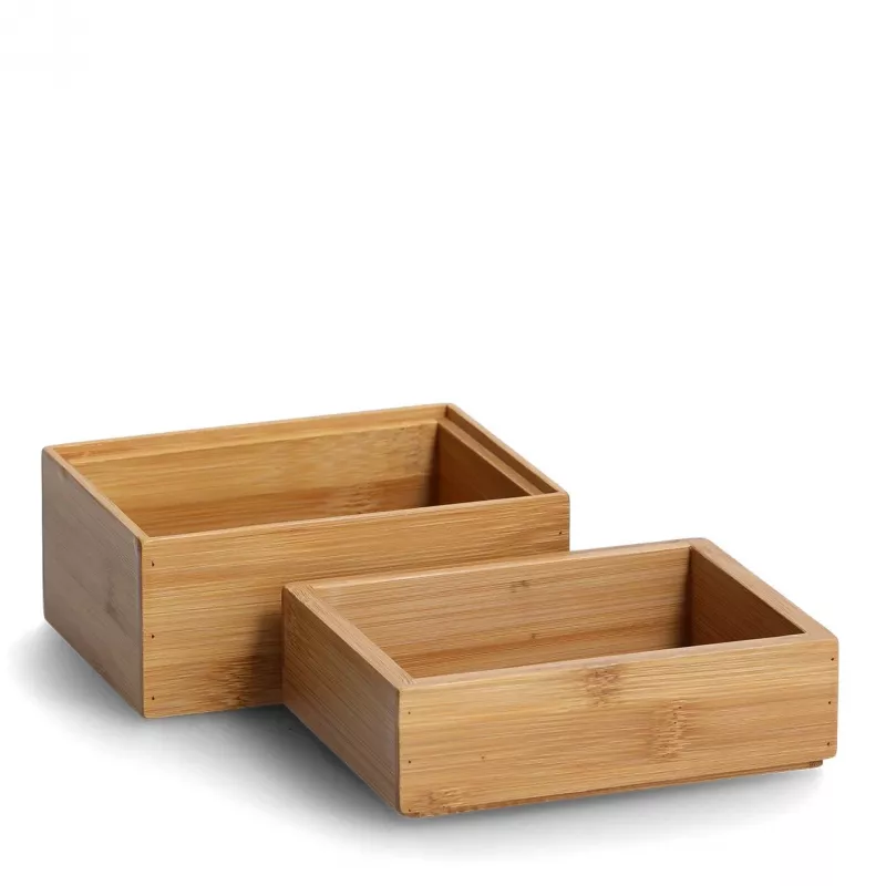 Zeller Natural laikymo dėžutė 14,5 x 10,0 x 11,0 cm 13318