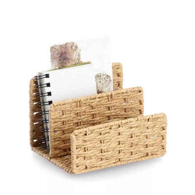 Zeller Paper Weave dokumentų dėklas Natural 15212