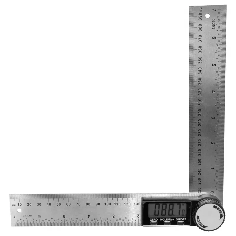 Brüder Mannesmann M81220 skaitmeninis kampamatis 200 x 200 mm 360°