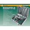 Brüder Mannesmann M29079 133 dalių įrankių rinkinys aliuminio dėkle