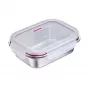 Westmark Rondo nerūdijančio plieno maisto laikymo indas, 600 ml, sidabrinis 23662270