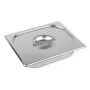 APS GN 1/1 dangtis 530 x 325 x 30 mm, nerūdijantis plienas, be šaukšto išpjovos, tinka plauti indaplovėje 81195