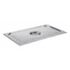 APS GN 1/1 dangtis 530 x 325 x 30 mm, nerūdijantis plienas, be šaukšto išpjovos, tinka plauti indaplovėje 81195