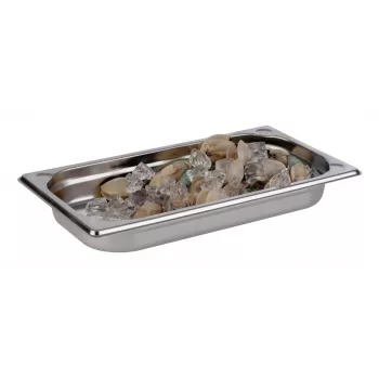 APS GN 1/3 gastronorminis indas 325x176x40 mm, elektropoliuotas nerūdijantysis plienas, 81301