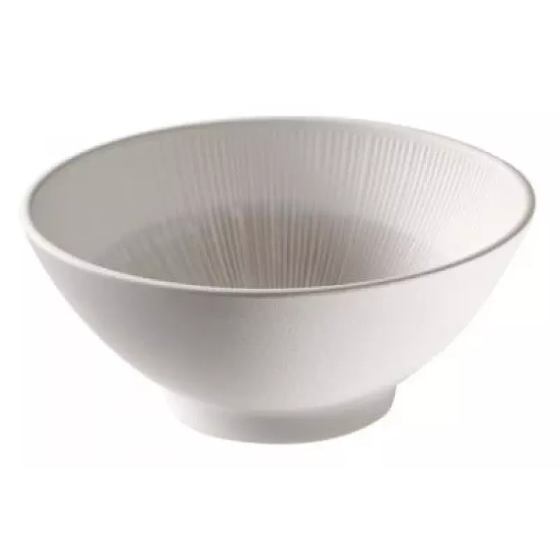 APS BLUSH apvali serviravimo lėkštė 160 mm smėlio spalvos melaminas, sukraunama, tinka plauti indaplovėje 85508