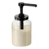 APS DISPENSA 1,7L stiklinė dozavimo talpa, permatoma/juoda 93290