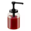 APS DISPENSA 1,7L stiklinė dozavimo talpa, permatoma/juoda 93290