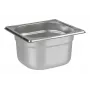 APS GN 1/6 maisto talpykla 176 x 162 x 100 mm, chromo-nikelio nerūdijantis plienas, elektrolitiškai poliruota, 2,1 L 81604