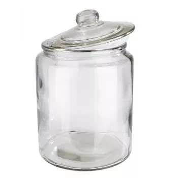 APS CLASSIC 6,0 litro stiklinis maisto laikymo indas su stikliniu dangteliu ir tarpine 82253