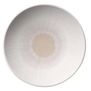 APS BLUSH gili lėkštė 300mm smėlio spalvos melaminas (1 vnt.) 85511