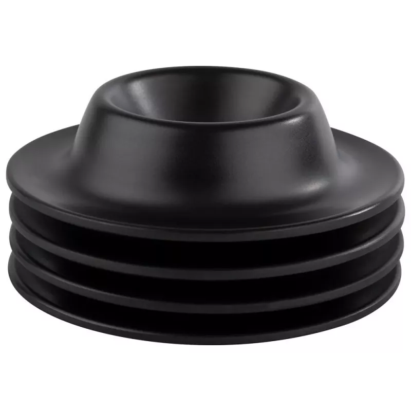 APS kiaušinių taurelės, melaminas, juodos, rinkinys iš 4, 85 mm skersmuo, 20 mm aukštis, tinka plauti indaplovėje (83849)