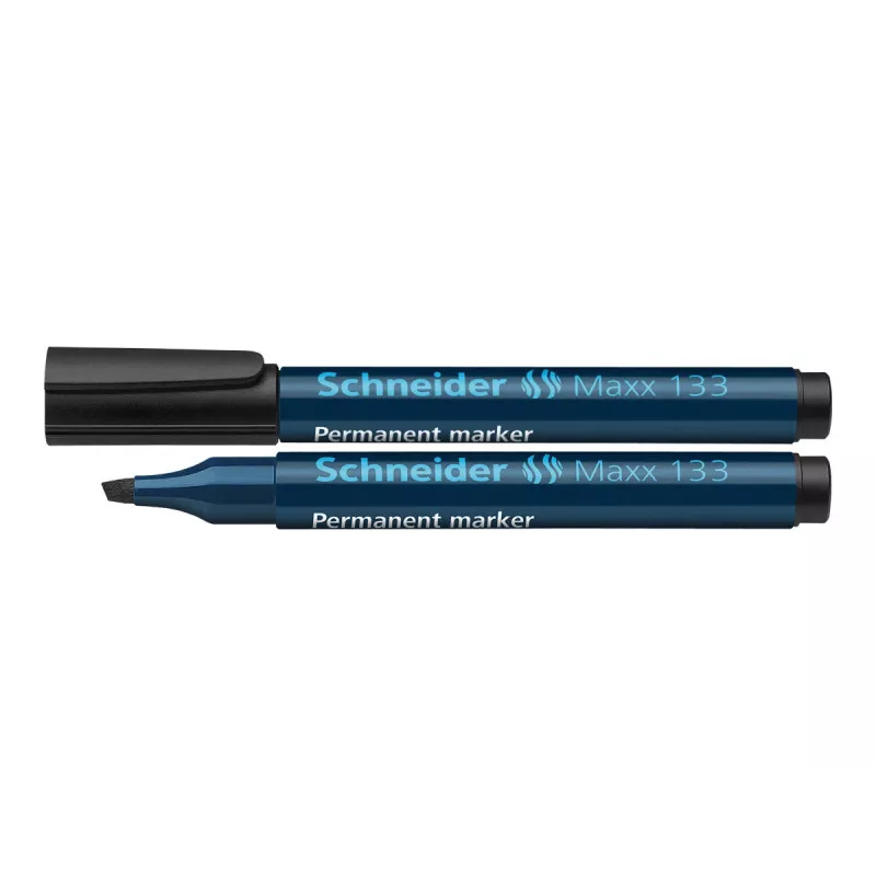 Schneider Maxx 133 permanentinis žymeklis, juodas, kaltinio antgalio, 1-5 mm, 113301