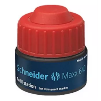 Schneider Maxx 640 žymeklio rašalo papildymas raudonas 30 ml 164002