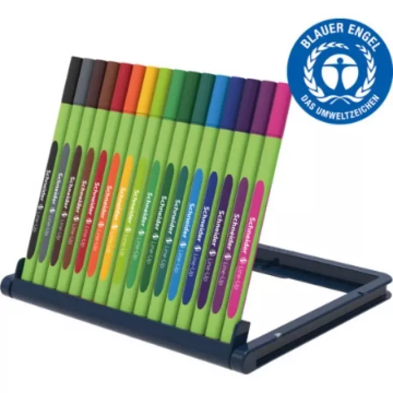 SCHNEIDER Edding Line-Up Fineliner rinkinys 16 skirtingų spalvų 0,4 mm 191092