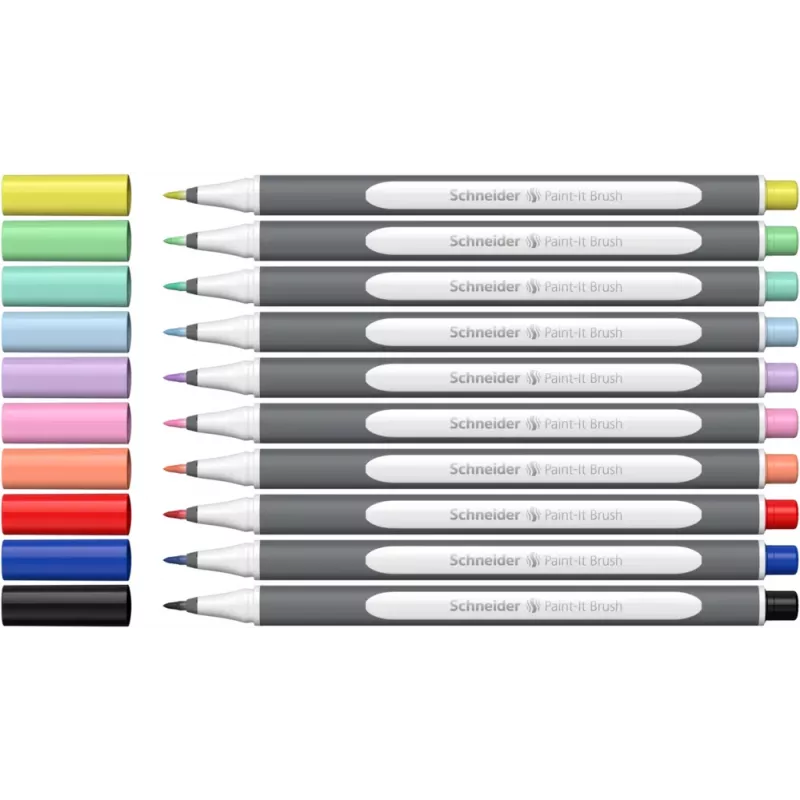Schneider Paint-It 070 flomasteriai, įvairių spalvų, 10 vnt. rinkinys ML07010504