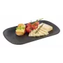 APS NERO GN 1/4 patiekimo padėklas, melaminas, juodas, 265 x 162 x 25 mm 85281