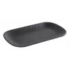 APS NERO GN 1/4 patiekimo padėklas, melaminas, juodas, 265 x 162 x 25 mm 85281